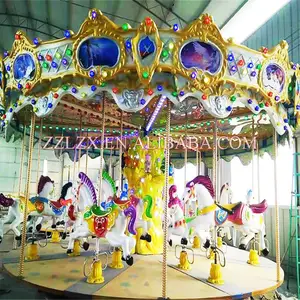 Карнавал мебель дворе дети ездить используется Карусель лошадей для продажи