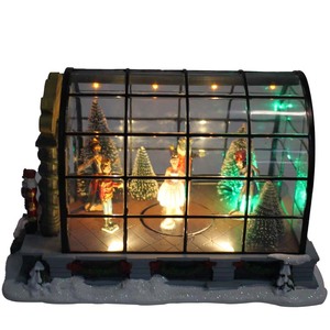 Quà Tặng Khuyến Mãi Theo Mùa Led <span class=keywords><strong>Dancing</strong></span> Princess Và <span class=keywords><strong>Nutcracker</strong></span> Acrylic Christmas House - Product Image 1