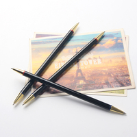 Offre Spéciale 2 côté publicité stylo à bille avec logo personnalisé twist double tête stylo pour hôtel