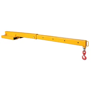 Europe standard forklift boom crane forklift boom sale standard type forklift boom attachments