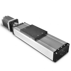 Nuevo Brazo Robótico Lineal <span class=keywords><strong>de</strong></span> Aluminio y Acero Inoxidable con Capacidad <span class=keywords><strong>de</strong></span> Carga <span class=keywords><strong>de</strong></span> 100 kg, Motor Paso a Paso, Guía <span class=keywords><strong>de</strong></span> Riel con Husillo <span class=keywords><strong>de</strong></span> Bolas - Product Image 1