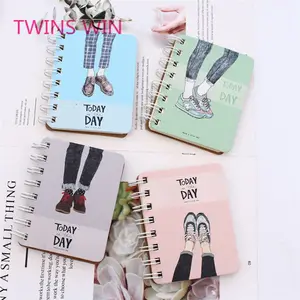 High Quality custom beautiful colorful paper spiral notebooks stationery items list with price wholesale from china 957