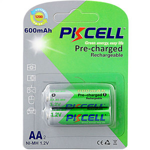 Venta caliente 1000 veces ciclo Life NiMH AA 600 mAh 1.2 V batería recargable para juguetes teledirigidos - Product Image 5