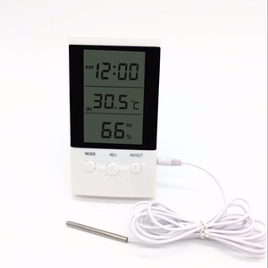 <span class=keywords><strong>Thermo</strong></span> Hygrometer Digital Temperature Humidity <span class=keywords><strong>Monitor</strong></span> Sensor Suhu dan Kelembapan Rumah Kaca - Product Image 1