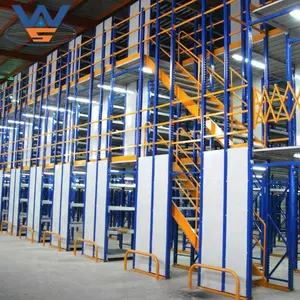 Mezzanine Flooring Systems Heavy Duty Factory Warehouse Racks Mezzanine Floor Industrial Mezzanine Systems From China Supplier