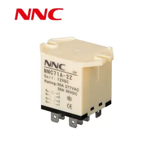 NNC relé de alta potencia NNC71A(JQX- 30F), relé electromagnético 24V