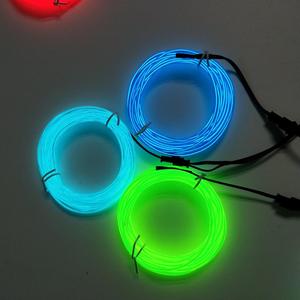 Luminescents câble <span class=keywords><strong>lumineux</strong></span> de lumière luminescente <span class=keywords><strong>fil</strong></span> el - Product Image 2