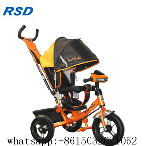 <span class=keywords><strong>Triciclo</strong></span> de bicicleta de 10 pulgadas para niño niña, ruedas de seguridad de tamaño grande para niños con freno, <span class=keywords><strong>triciclo</strong></span> de rueda más grande producto muy barato - Product Image 5