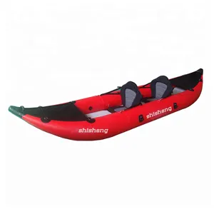 Venta caliente inflable kayak de pesca gota de piso para la venta