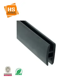 OEM rubber extrusion h shape epdm seal strip