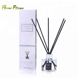 100Ml Chai Thủy Tinh Phòng Hương Thơm Sậy Khuếch Tán Với Sợi Gậy - Product Image 1