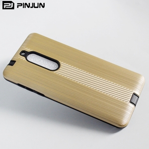 <span class=keywords><strong>Para</strong></span> <span class=keywords><strong>Nokia</strong></span> 5,1 Plus contraportada de fibra de carbono cepillado a prueba de golpes <span class=keywords><strong>funda</strong></span> protectora híbrida <span class=keywords><strong>para</strong></span> <span class=keywords><strong>Nokia</strong></span> 5,1 Plus C210 310 G42 - Product Image 1