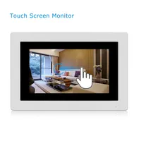 Multi протокол SIP видео домофон система 7 дюймов сенсорный ЖК-экран с ЖК-экраном TFT LCD беспроводной Wi-Fi, протокол SIP видео домофон