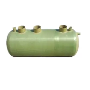 ISO Certificated 1m3 Capacity Anti Corrosion FRP Fiberglass Septic Tank