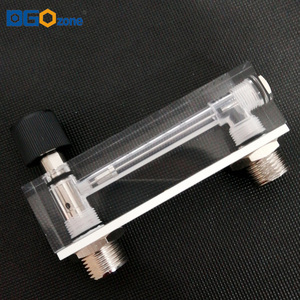 Débitmètre d'eau à panneau réglable 10-100LPH avec régulateur de vanne débit d'eau KHL-0810M-V de mesure précise DGOzone - Product Image 6