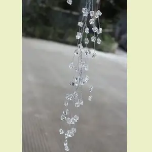 9*11*15MM Acrylic Stone Beads Garland Clear Acrylic Spray Wedding Decors