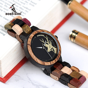 Orologio <span class=keywords><strong>da</strong></span> <span class=keywords><strong>donna</strong></span> Quickshipment <span class=keywords><strong>in</strong></span> <span class=keywords><strong>legno</strong></span> anticato con datario e giorno della settimana, quadrante <span class=keywords><strong>da</strong></span> 40 mm, per coppie, stile business, con moneta antica e motivi a cartoni animati - Product Image 4
