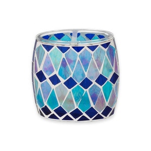 Set di 6 Accessori per il Bagno Grace Rainbow <span class=keywords><strong>Design</strong></span> Italiano, Blu Iridescente, Certificato BSCI, per Decorazione Casa a Dubai - Product Image 5
