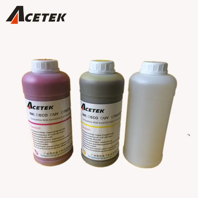 acetek Brand galaxy dx5 ink eco solvent cleaning solution