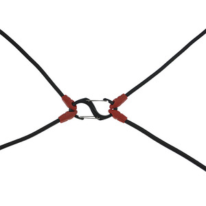 GS certificada 8mm inteligente multi uso bungee cords stretch cord com ganchos de segurança