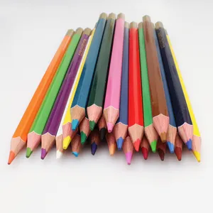 24 color 7 inch hexagonal color pencil artist painting student drawing sketch coloring professional pencil
