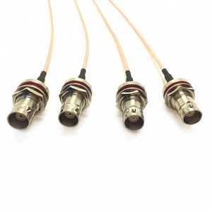 RF קואקסיאלי כבלים עבור GSM אנטנת GPS <span class=keywords><strong>SMA</strong></span> נקבה לmmcx/<span class=keywords><strong>MCX</strong></span>/BNC/SMB/N זכר/משלוח סוף עבור 1.13//RG178 RG316 כבל קואקס