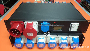 6 voies 16a/3pin Weipu Plug monophasé <span class=keywords><strong>Power</strong></span> Distro Metal Box Motion Labs Socapex <span class=keywords><strong>Power</strong></span> Distro - Product Image 3