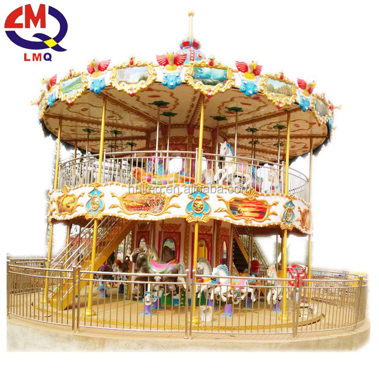 Ambesonne おもちゃの馬用生地 メリーゴーラウンド 遊園地 カルーセル玩具 ランドアバウト公園 Www Rsmeilia Co Id