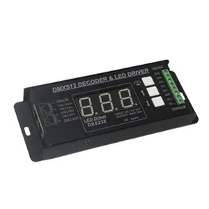 Multi-Fungsional DMX 512 Kontrol 5 Channel LED Controller