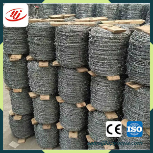 China 2016 precio por rollo <span class=keywords><strong>cerca</strong></span> de alambre de púas de alambre de púas - Product Image 2