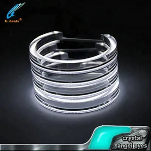 Anillos de halo de Ojos de Ángel de cristal de estilo novedoso para BMW E36/E38/E39/E46