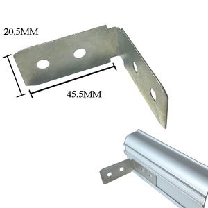 Soporte de esquina de hierro conector de marco de aluminio de varias formas - Product Image 6