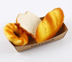 <span class=keywords><strong>Caja</strong></span> de embalaje personalizada para llevar, bote para pan, perritos calientes, diferentes tipos de bandeja de papel Kraft para perros calientes - Product Image 1