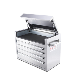 Edelstahl 30 Zoll Werkzeug kiste und Rolls chrank mit 8 Schubladen - Product Image 4