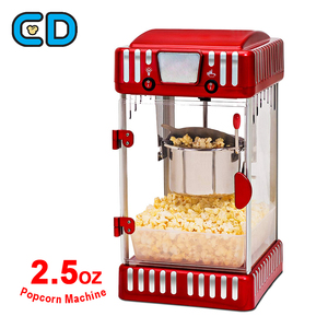 2.5OZ 4OZ منضدية صغيرة حلوة آلة صنع الفشار الساخن النفط جهاز إعداد الفشار الفولاذ المقاوم للصدأ التلقائي ماكينة الفشار آلة - Product Image 5