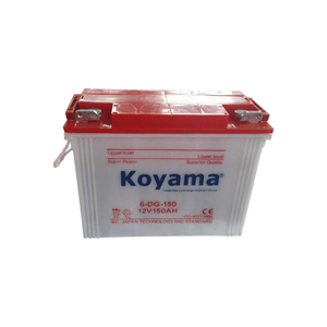 管状プレート付き12V130Ah三輪車/人力車バッテリー6-DG-150 - Product Image 1