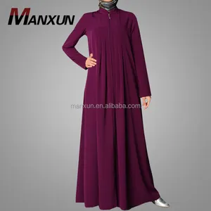 迪拜最新穆斯林阿巴亚民族服装女性马克西连衣裙伊斯兰布卡女孩礼服在线销售
