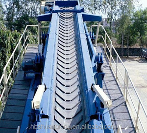 Chevron tahan api kasar dan profil <span class=keywords><strong>1500mm</strong></span> lebar sabuk konveyor untuk serpihan kayu kerikil pasir, biji-bijian - Product Image 6