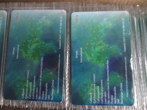 Prix bas personnaliser pvc papier gagnant cartes de loterie étiquette à gratter carte à gratter carte à gratter en plastique avec numéro de broche - Product Image 4