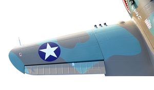 Curtiss P-40 Đồ Chơi Chiến Tranh Bằng Xốp Warhawk EPO - Product Image 6