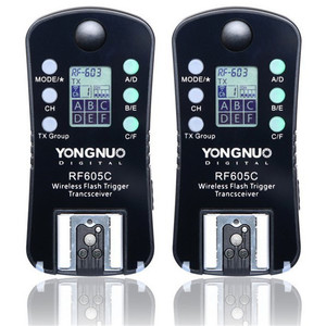 <span class=keywords><strong>YONGNUO</strong></span> RF-605 C Flash <span class=keywords><strong>Trigger</strong></span> Émetteurs-récepteurs pour 70D 60D 700D T5i - Product Image 1