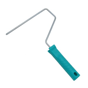 Rouleau à peinture en nylon, cadre <span class=keywords><strong>de</strong></span> rouleau à peinture, rouleau à peinture en nylon avec brosse à peinture grise 23812 - Product Image 4