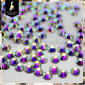 Strass AB en cristal, à dos plat, doré, brillant, <span class=keywords><strong>de</strong></span> Super qualité, 1440 pièces, SS6, sans correcteur, pour Nail Art - Product Image 4