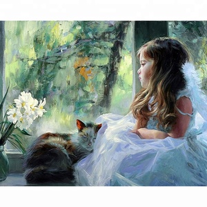 Oui encadré <span class=keywords><strong>Pop</strong></span> <span class=keywords><strong>Art</strong></span> Animal <span class=keywords><strong>Peinture</strong></span> par numéros pour la décoration intérieure - Product Image 6