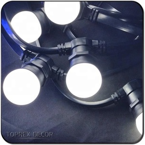 สายไฟเชื่อมต่อได้สำหรับหลอดไฟ LED แบบ E27 สำหรับภายนอกอาคาร ไฟประดับตกแต่งแบบสายยาว 100 เมตร สำหรับตกแต่งคริสต์มาส - Product Image 4