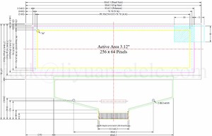 Liyuan 3.12 <span class=keywords><strong>3.1</strong></span> inch <span class=keywords><strong>OLED</strong></span> 256x64 256*64ssd1322 ly312 16 màu xám quy mô 5664aslybef01 SPI I2C Mono màu <span class=keywords><strong>OLED</strong></span> hiển thị bảng điều chỉnh mô-đun - Product Image 5