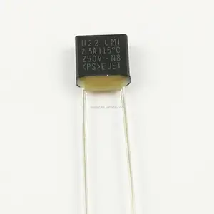 Thermal Fuse Type U22 TF Cutoff 115C 115 Degree 2.5A 250V