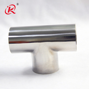 Bán nóng vệ sinh thép không gỉ <span class=keywords><strong>SS</strong></span> <span class=keywords><strong>304</strong></span> 316L cấp thực phẩm Hàn ngắn <span class=keywords><strong>TEE</strong></span> 3 cách lắp ống mới loại t bằng và giảm <span class=keywords><strong>Tee</strong></span> - Product Image 3