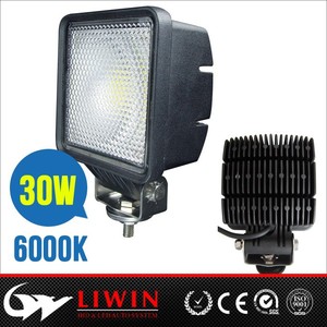 Gros liwin led barres lumineuses 4 x 4 30 w led de conduire <span class=keywords><strong>la</strong></span> lumière haute lumen pour tracteur UTV camion de pompier sirène - Product Image 1