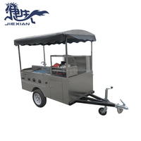 JX-HS200D Hamburger hot dog karren mobiele churros kar te koop